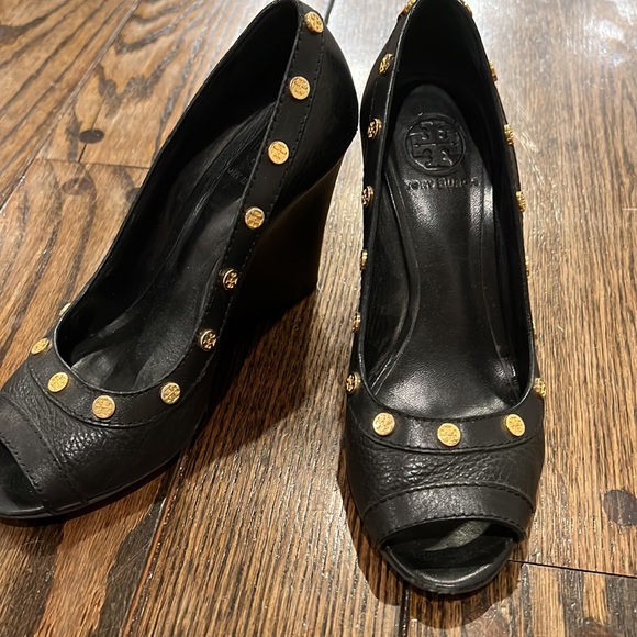 Tory Burch Black Heels - Picture 2 of 5